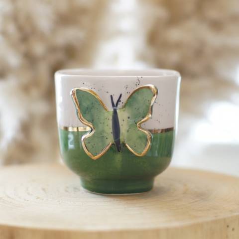 Butterfly in green