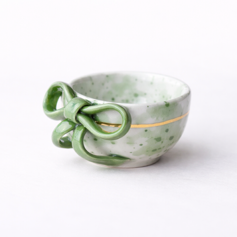 Green bow cup 60ml